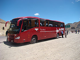 autobus společnosti TourPeru
